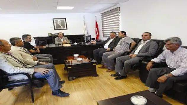 SADAK'TAN BELEDİYE'YE ZİYARET